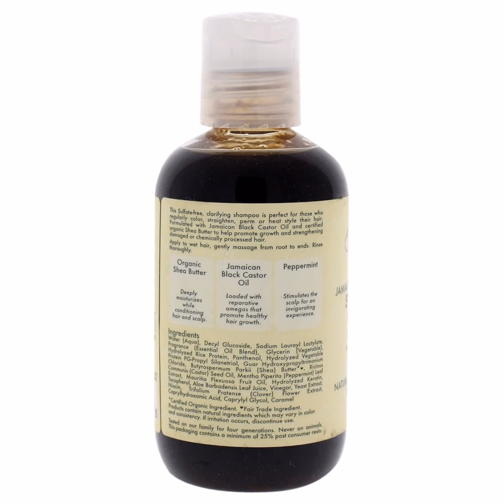 Shea Moisture Jamaican Black Castor Oil Strengthen & Restore Shampoo 95ml 2