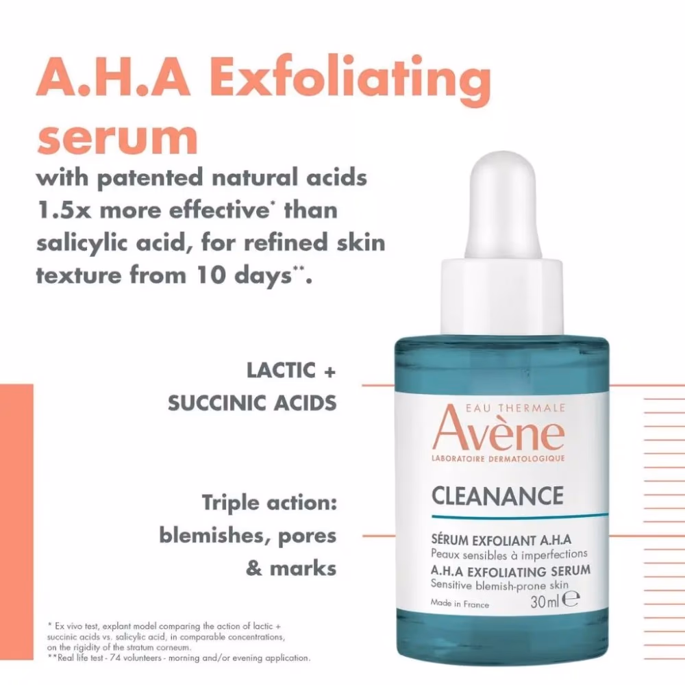 Avene Cleanance AHA Exfoliating Serum 30ml 3