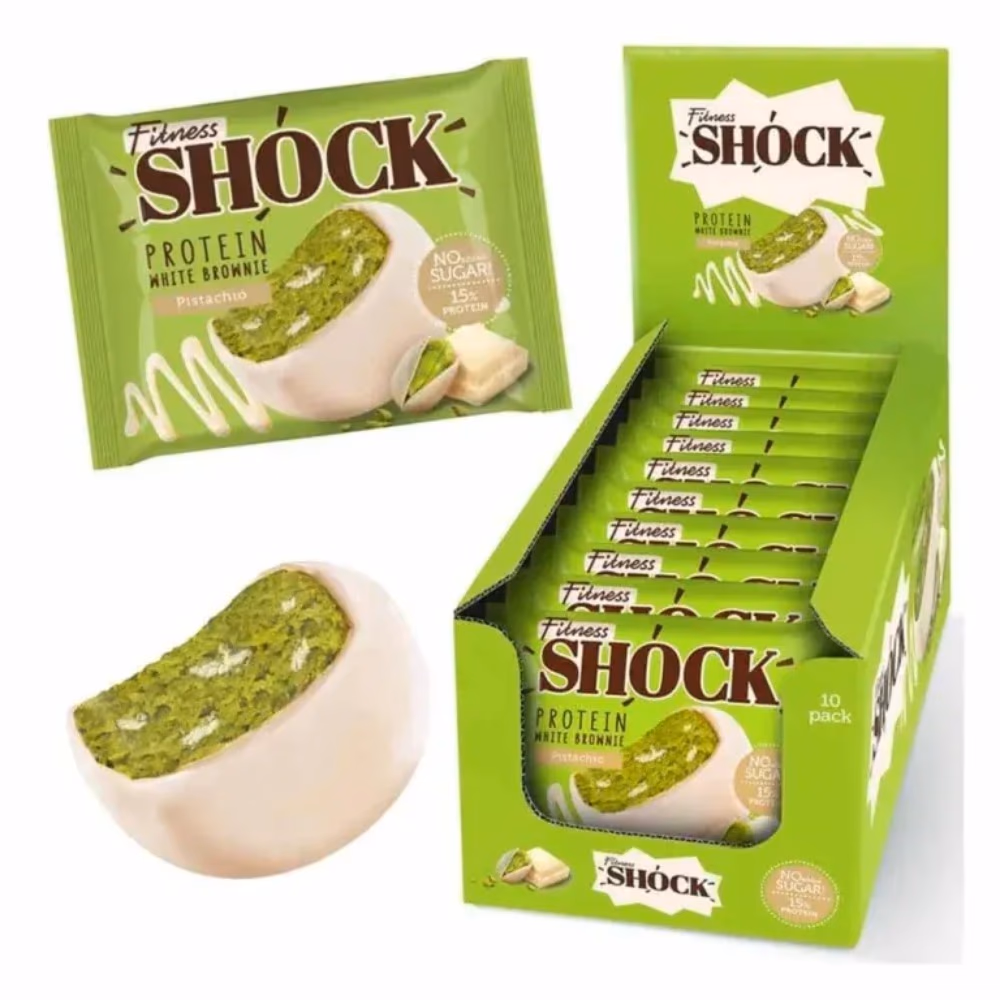 Shock Protein Brownie Pistachio 50GM 2