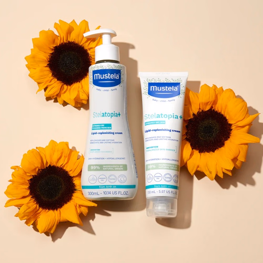 Mustela Stelatopia+ Lipid Replenishing Cream 300ml 2