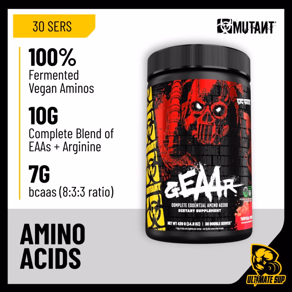 Mutant GEAAR EAA Tropical Fruit Punch 400g 2