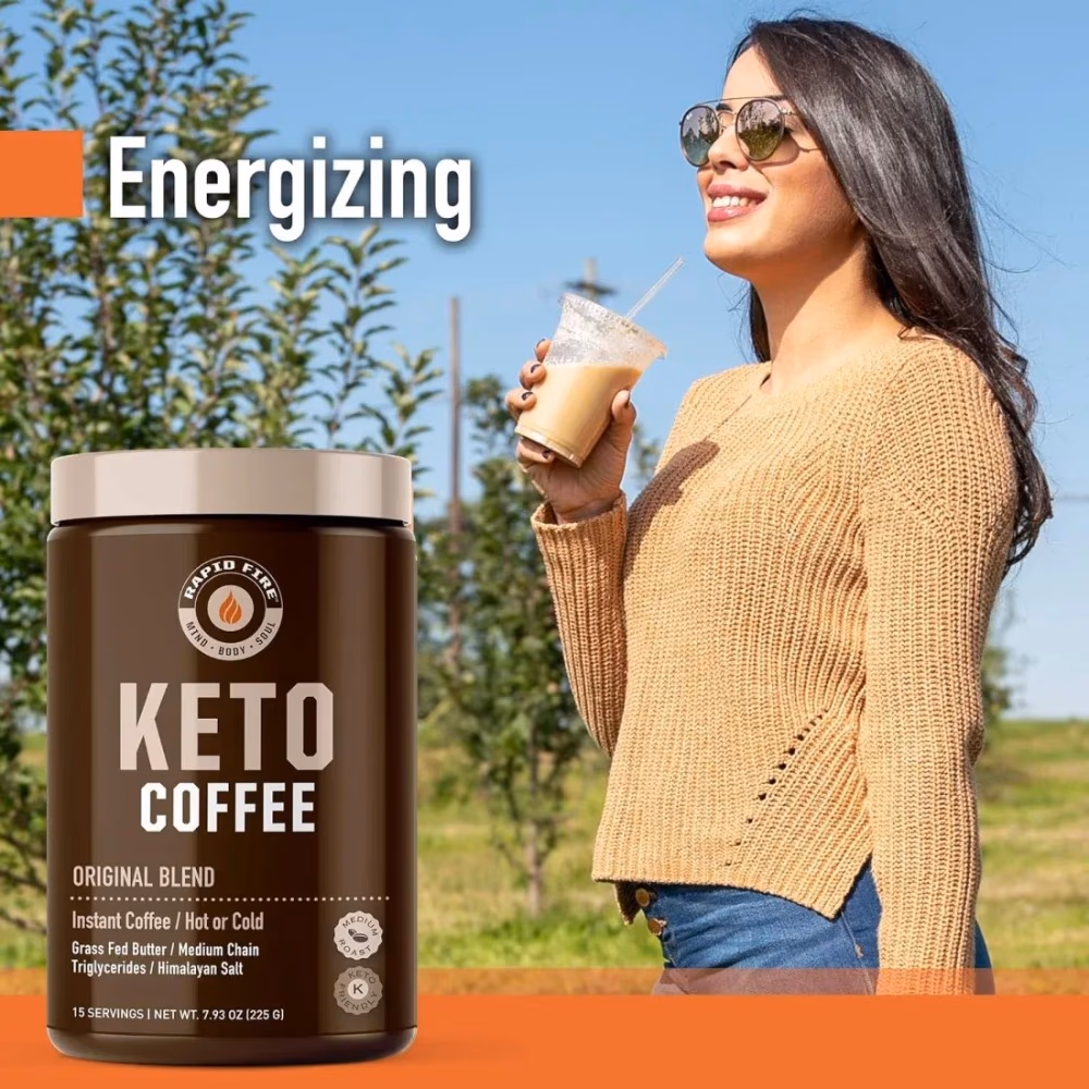 RapidFire Ketogenic Coffee Original Blend 225GM 4