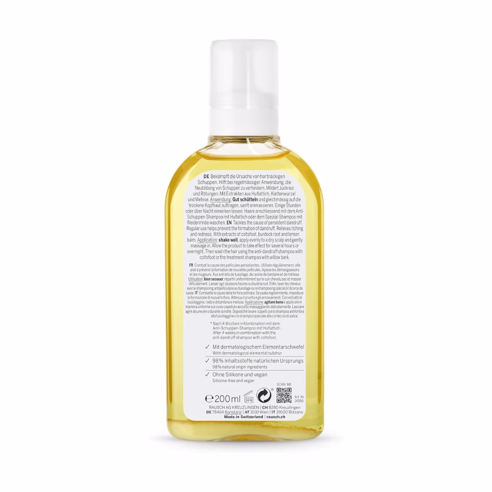 Rausch Anti-Dandruff Lotion with Coltsfoot 200ML 2