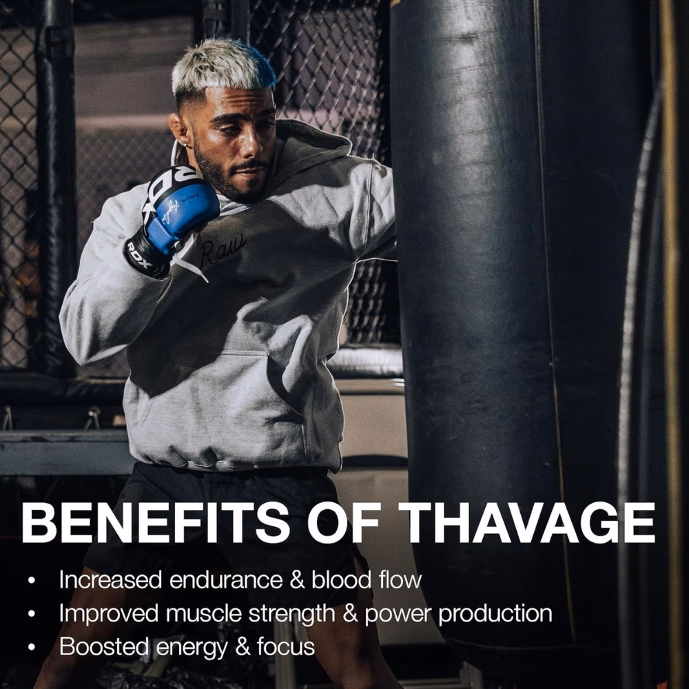 Raw Bum Thavage Pre-Workout 502g Lemon Lime 3