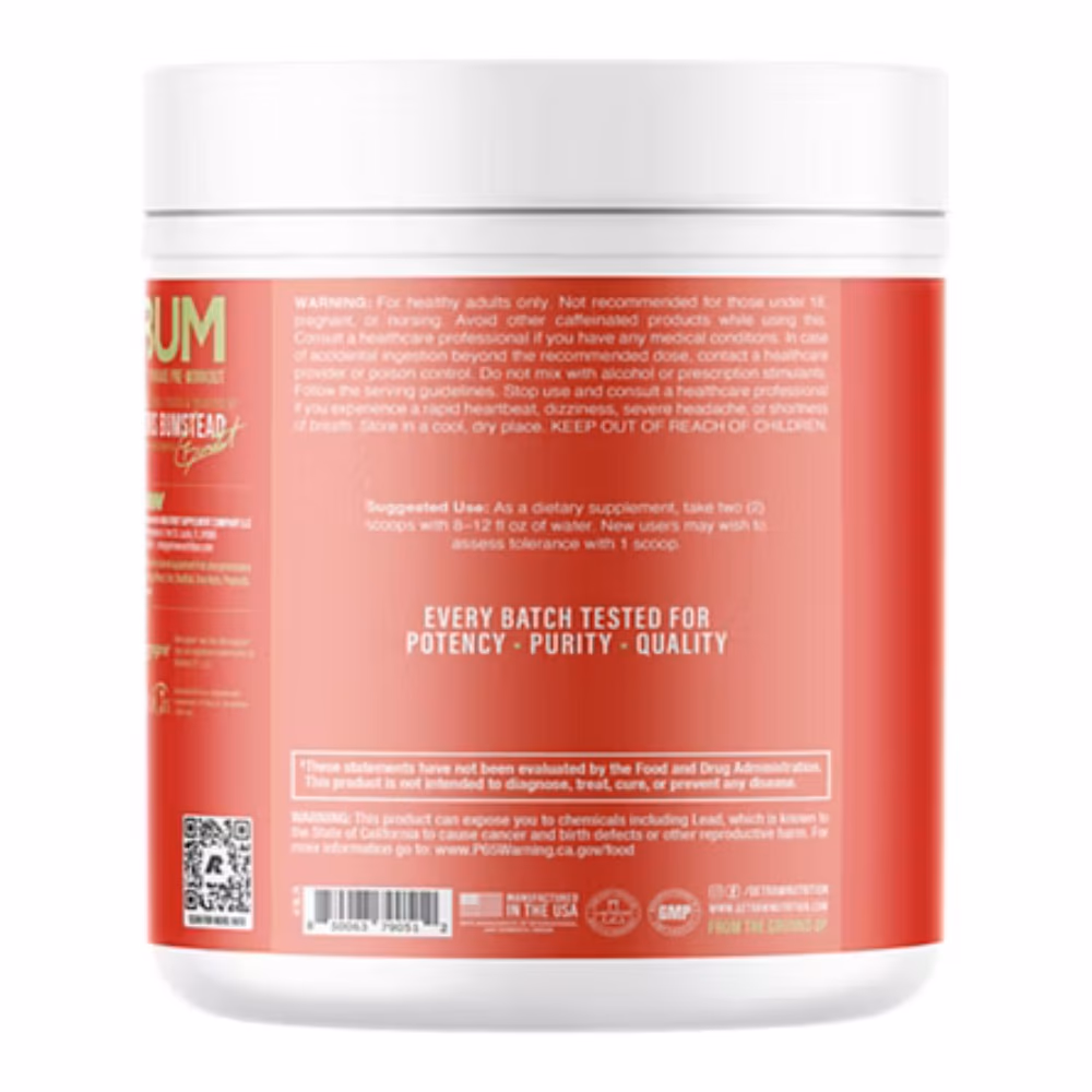 Raw Bum Thavage Pre-Workout Sour Watermelon 510g 3