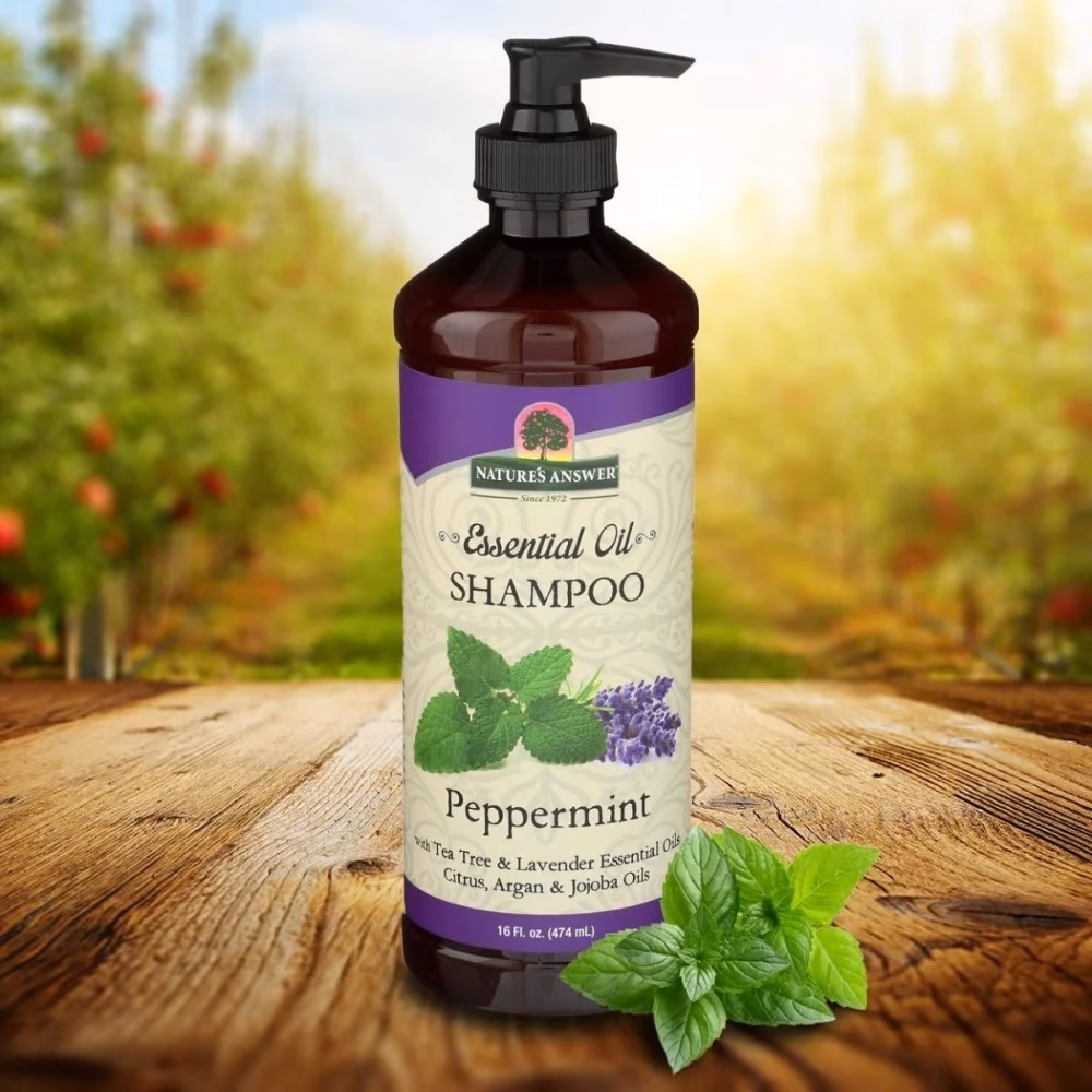 Nature's Answer Essential Oil Shampoo Peppermint 474ml 2