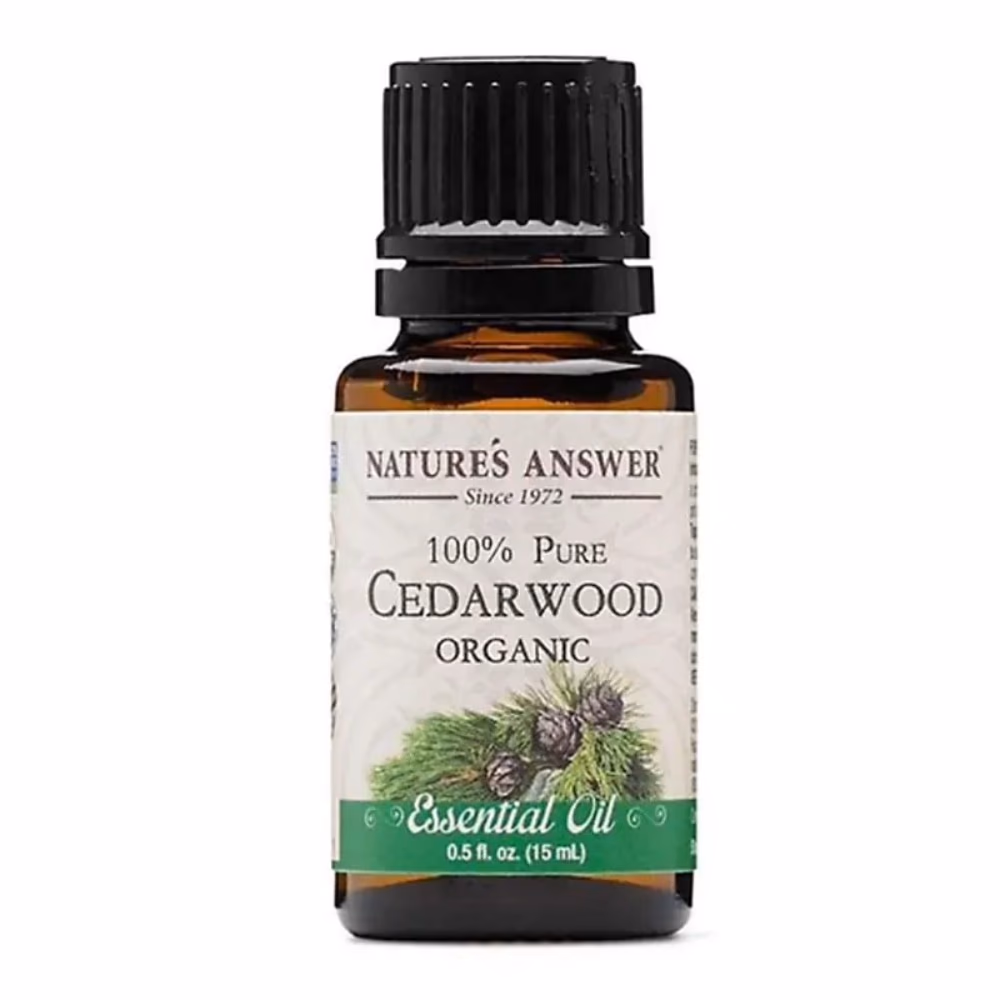 Nature's Answer Organic Cedarwood Essential Oil 15ml 2
