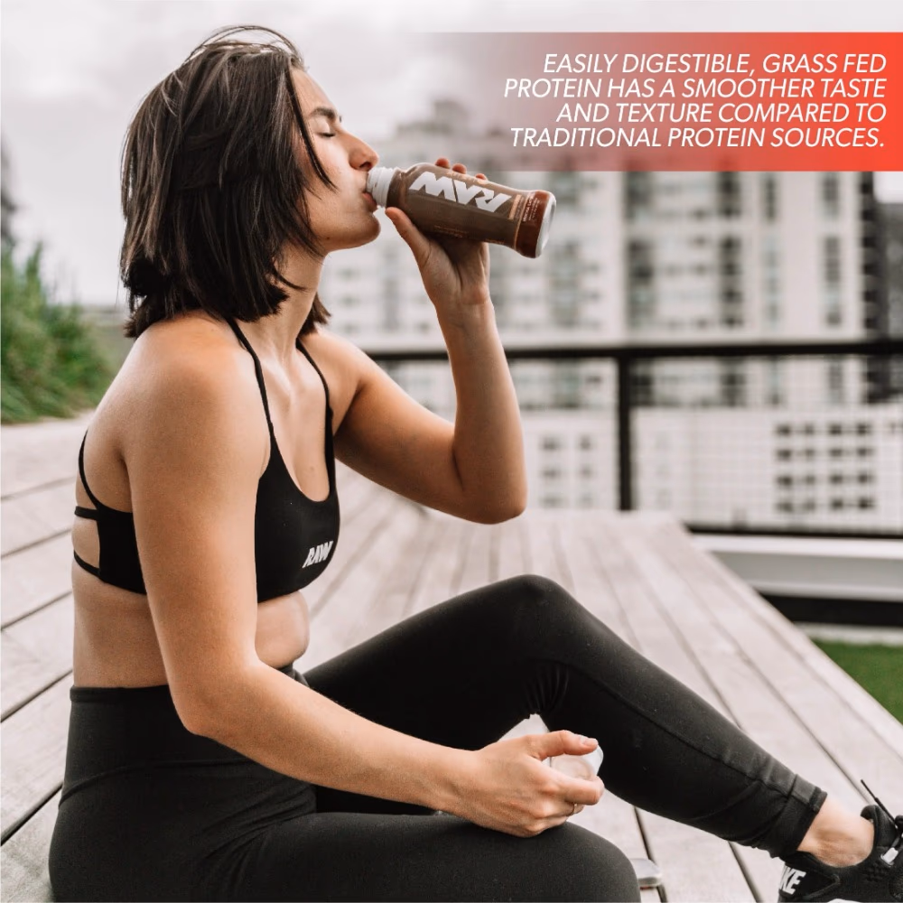 Raw Protein Milk Shake Chocolate 355ml 3