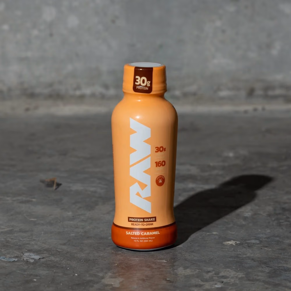 Raw Protein Milk Shake Salted Caramel 355ml 2