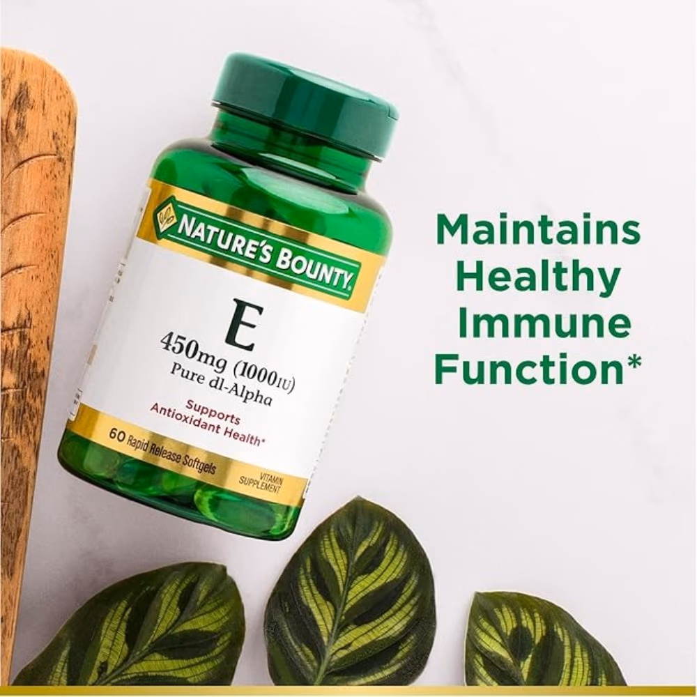 Nature's Bounty Vitamin E 1000 IU 50s 3