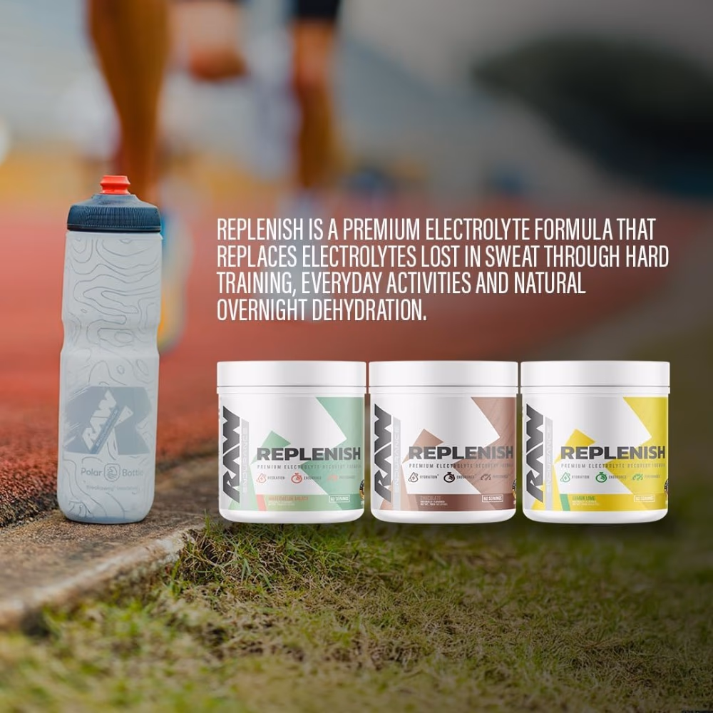 Raw Replenish Endurance Powder Chocolate Stick 20s 2