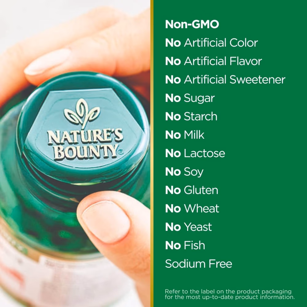 Nature’s Bounty Lutein 40mg - 30capsules 3