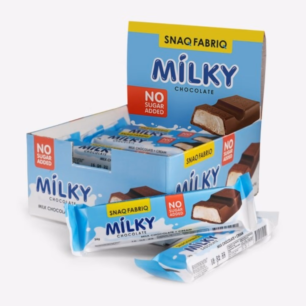 Snaq Milky Chocolate + Cream 34g 2