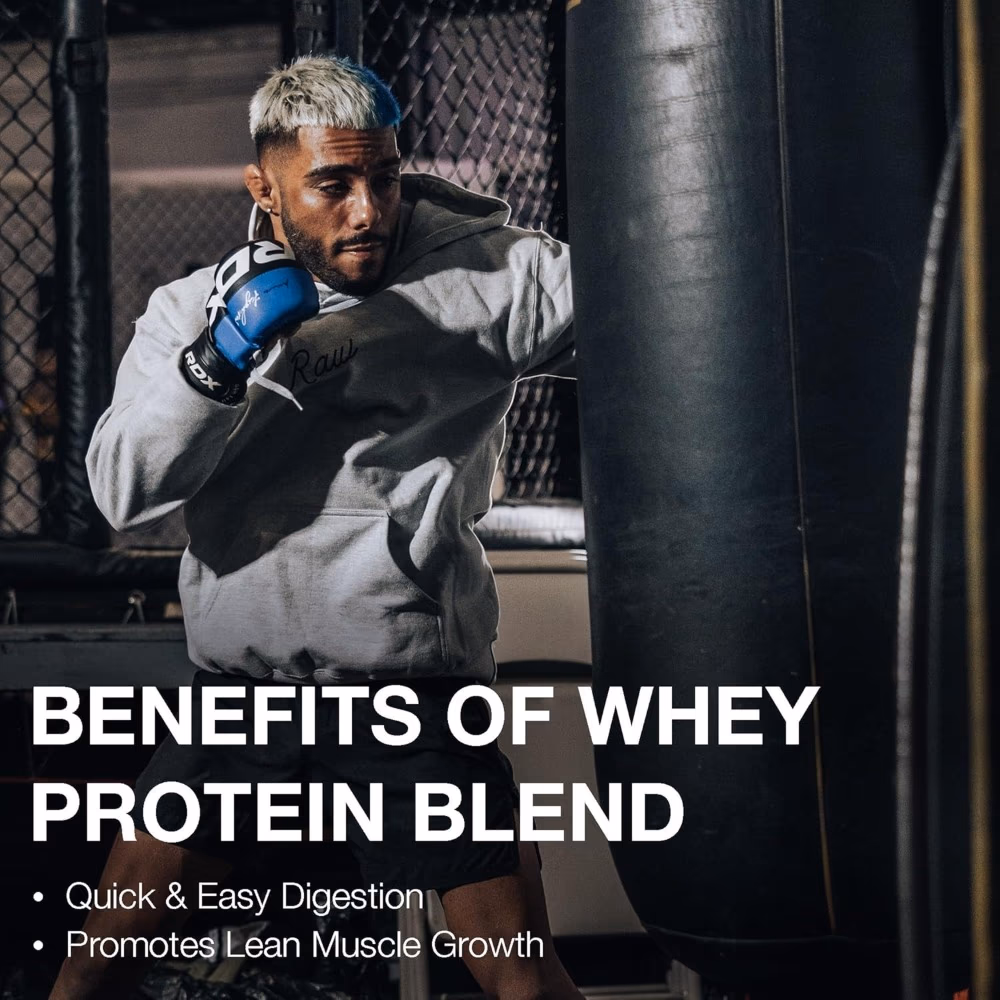 Raw Whey Protein Blend Chocolate Milk 716Gm 5