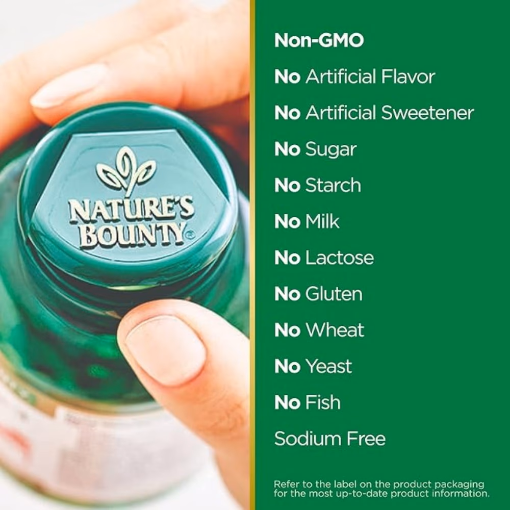 Nature’s Bounty Milk Thistle 1000mg 50 Softgels: 3