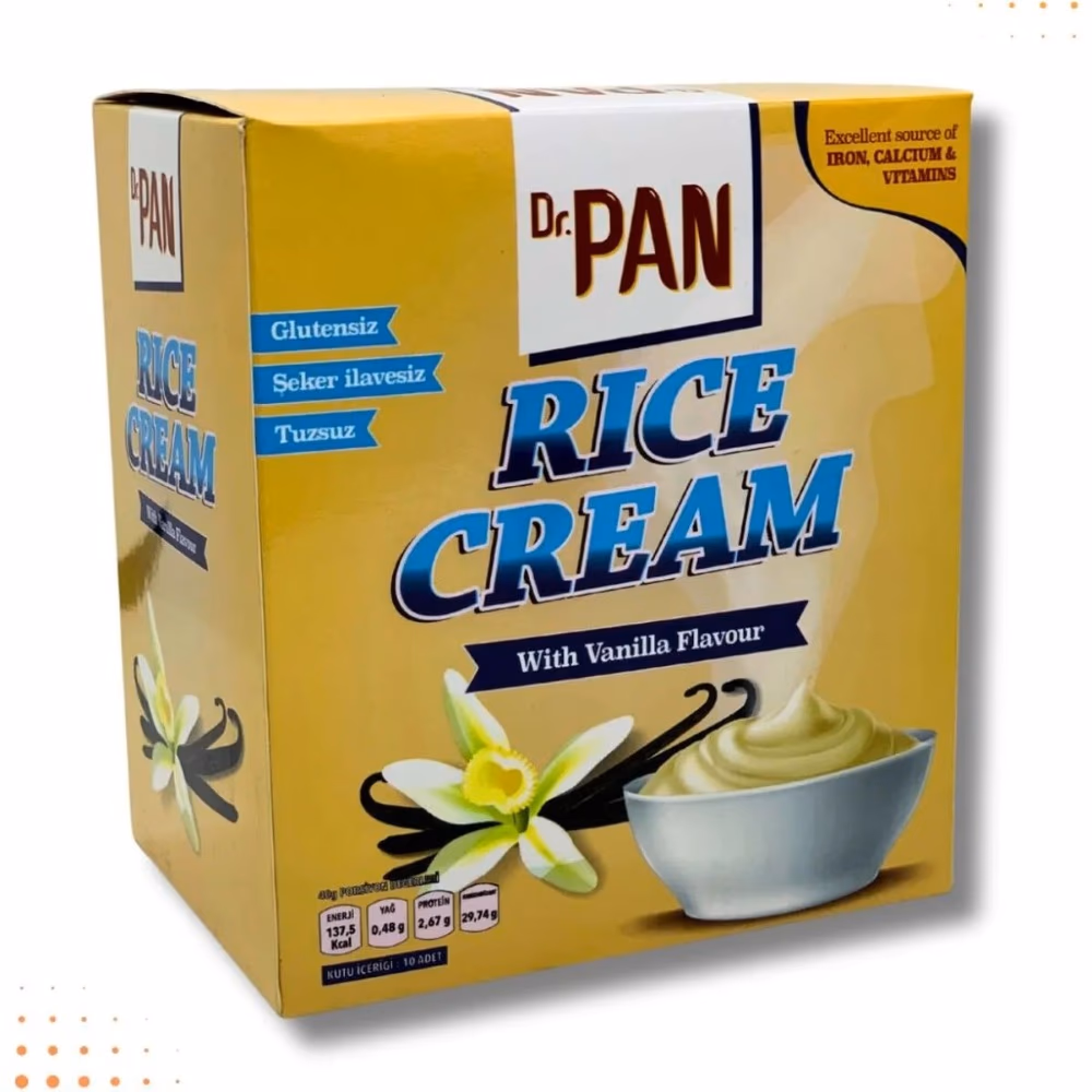 Dr. Pan Rice Cream Vanilla 400g 3