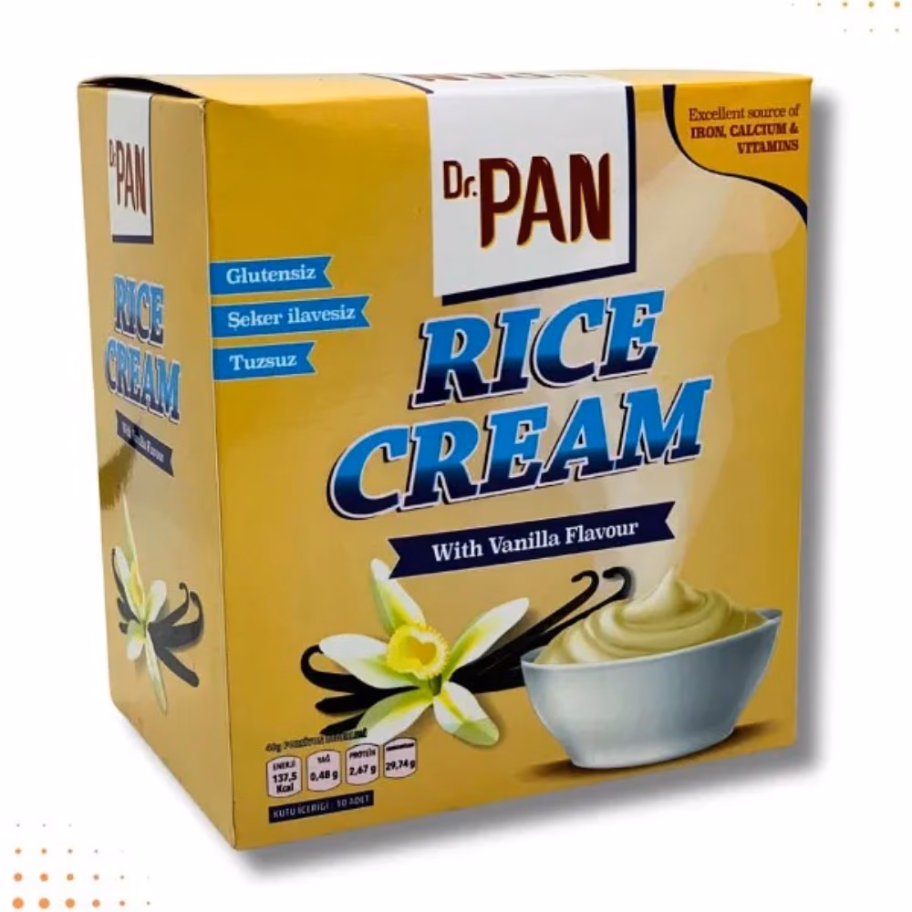 Dr. Pan Rice Cream Vanilla 400g 4