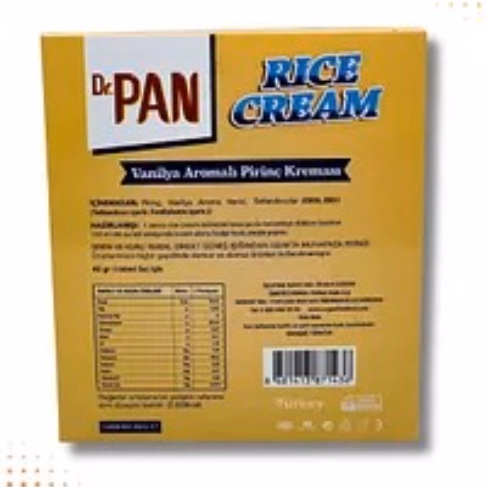 Dr. Pan Rice Cream Vanilla 400g 2