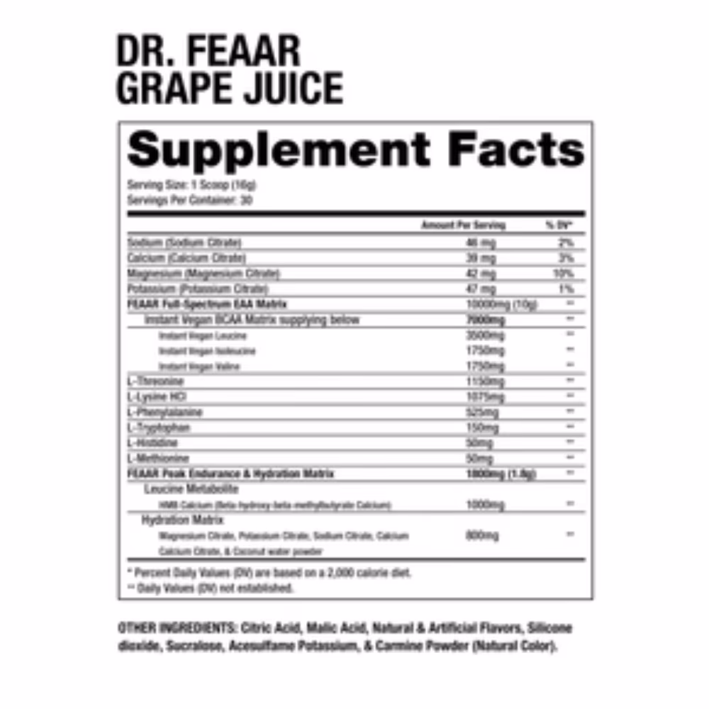 Dragon Pharma Dr. Feaar Powder Grape Juice 480g 2