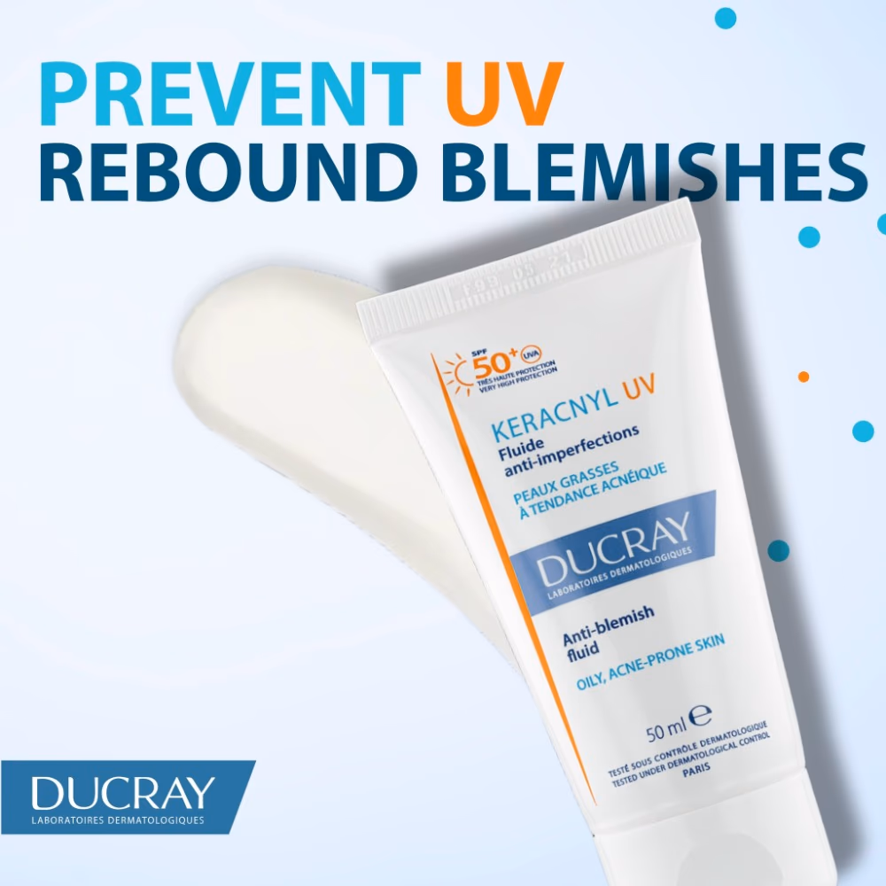 Ducray Keracnyl UV Anti-Blemish Fluid 50ml 2