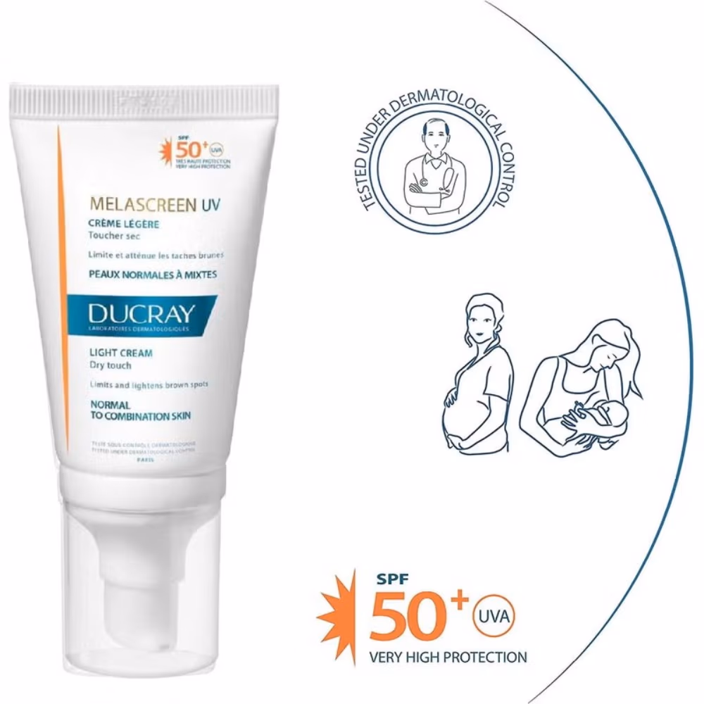 Ducray Melascreen UV Dry Touch Light Cream 40ml 4
