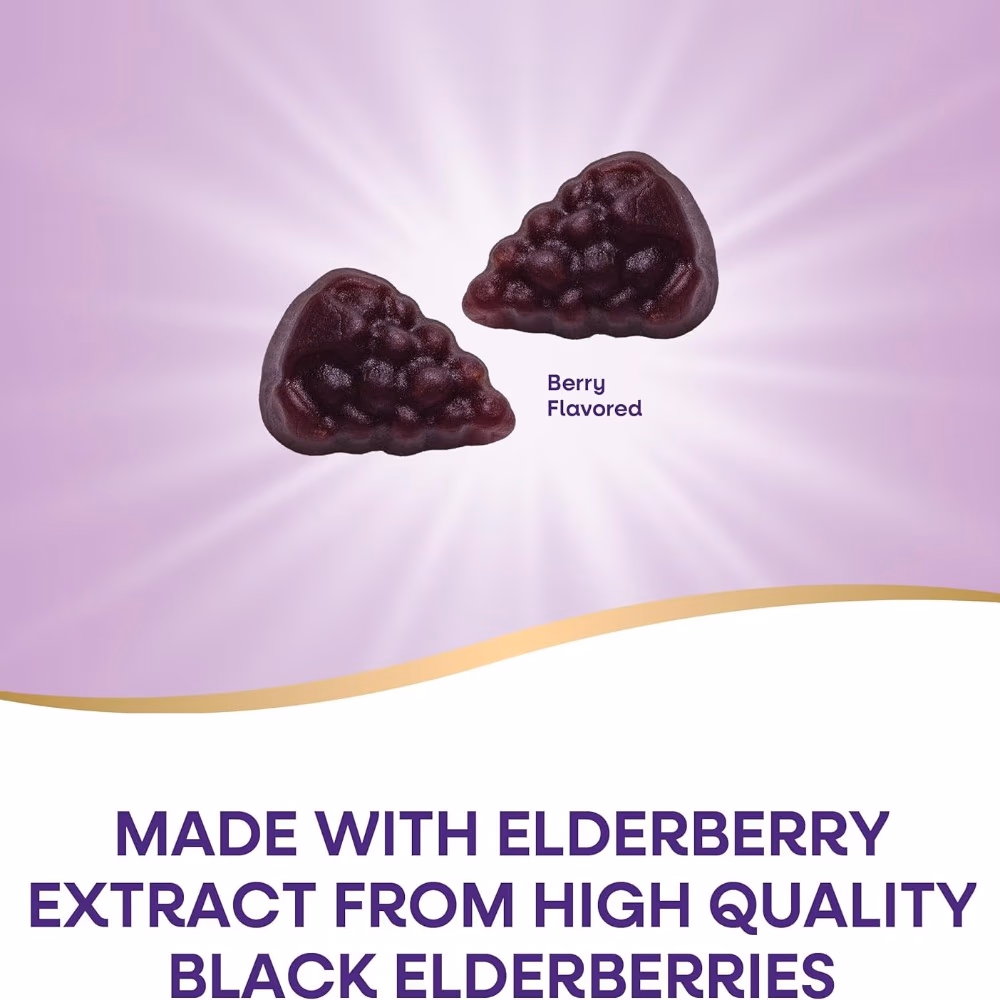 Nature's Way Sambucus Elderberry Kids 60 Gummies 2