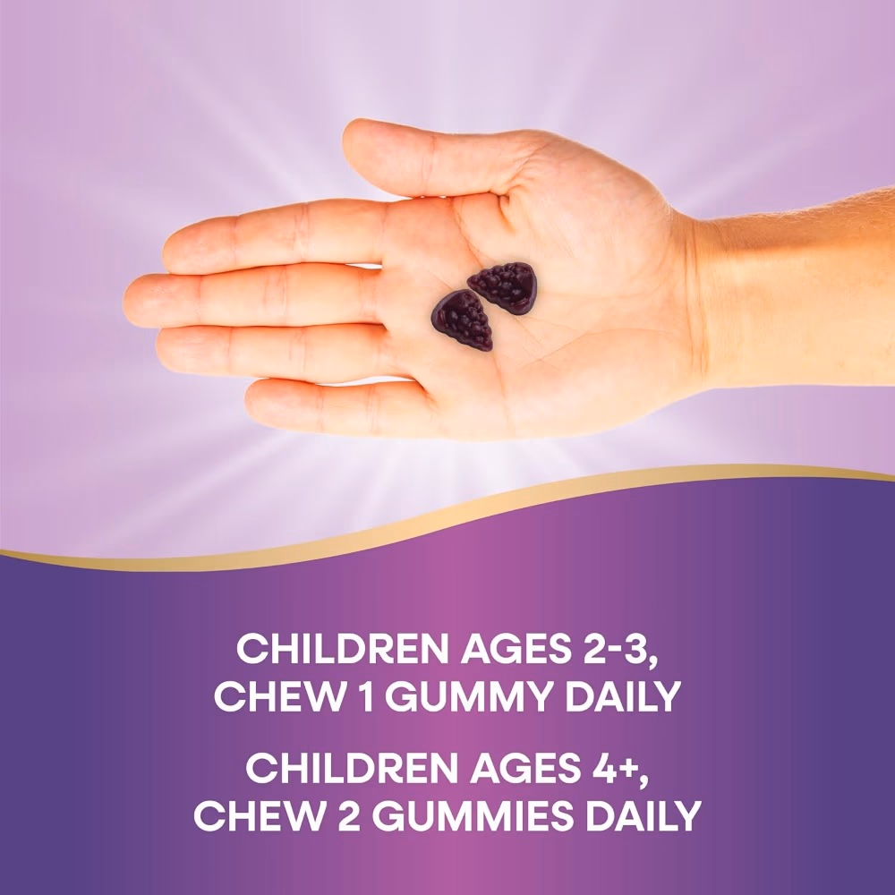 Nature's Way Sambucus Elderberry Kids 60 Gummies 3