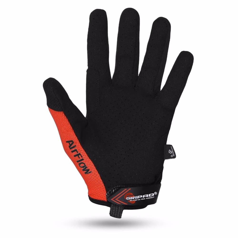  Gripad Airflow Gloves - Black and Red - Medium 2