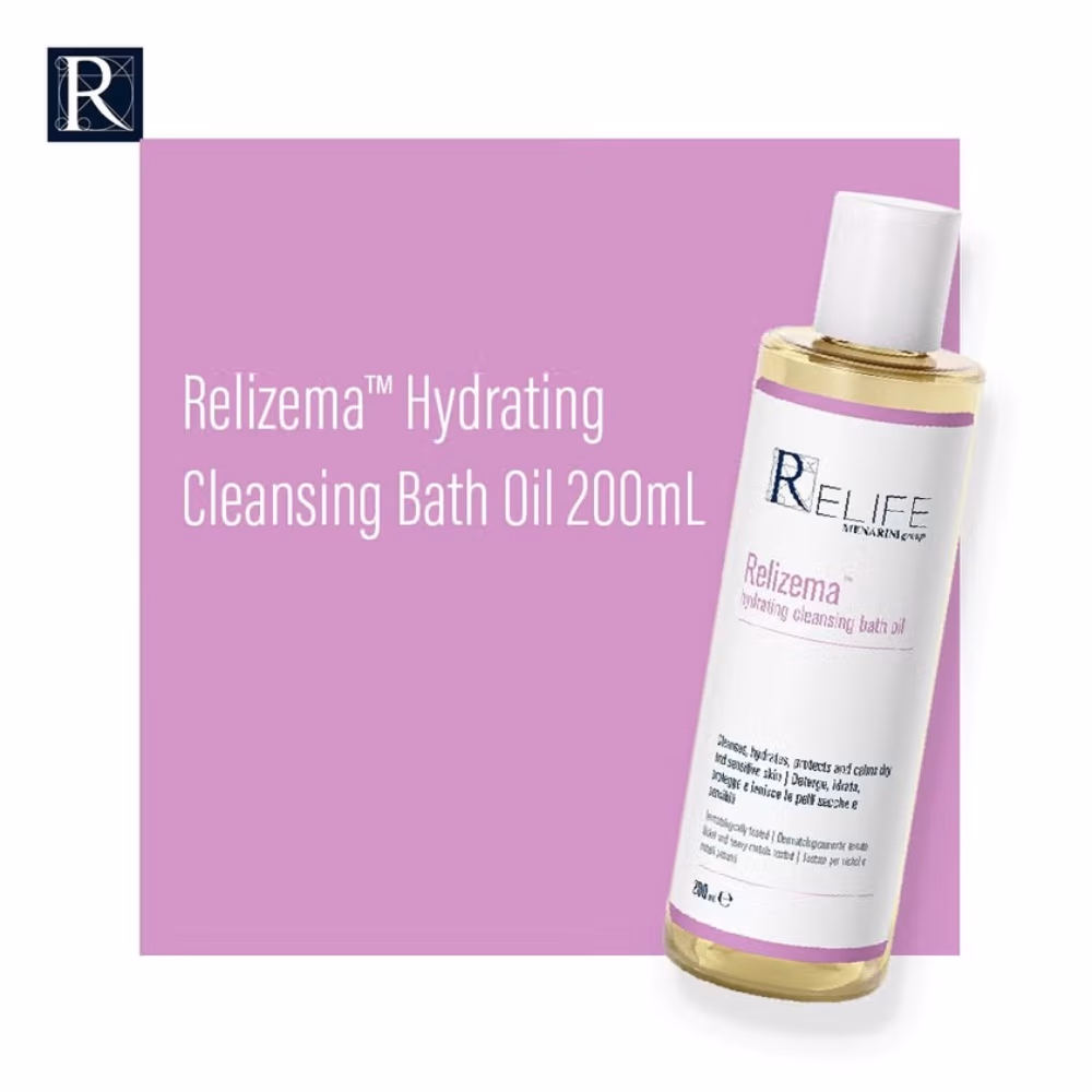 Relife Hydrating Cleansing Bath Oil 200ml 4