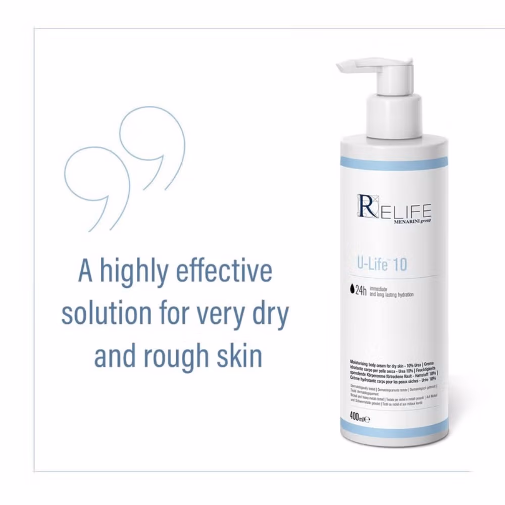 Relife U-Life 10 Moisturizing Body Cream 400ml 3