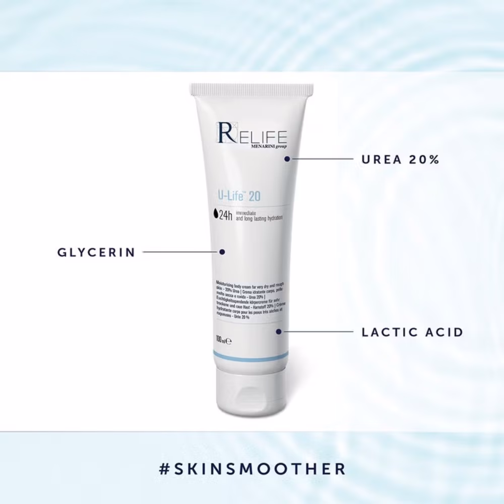 Relife U-Life 20 Moisturizing Body Cream 100ml 3