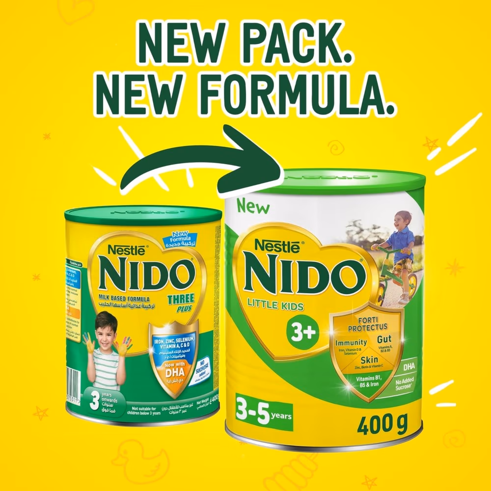 Nestle Nido 3+ Stage 4 400g 4