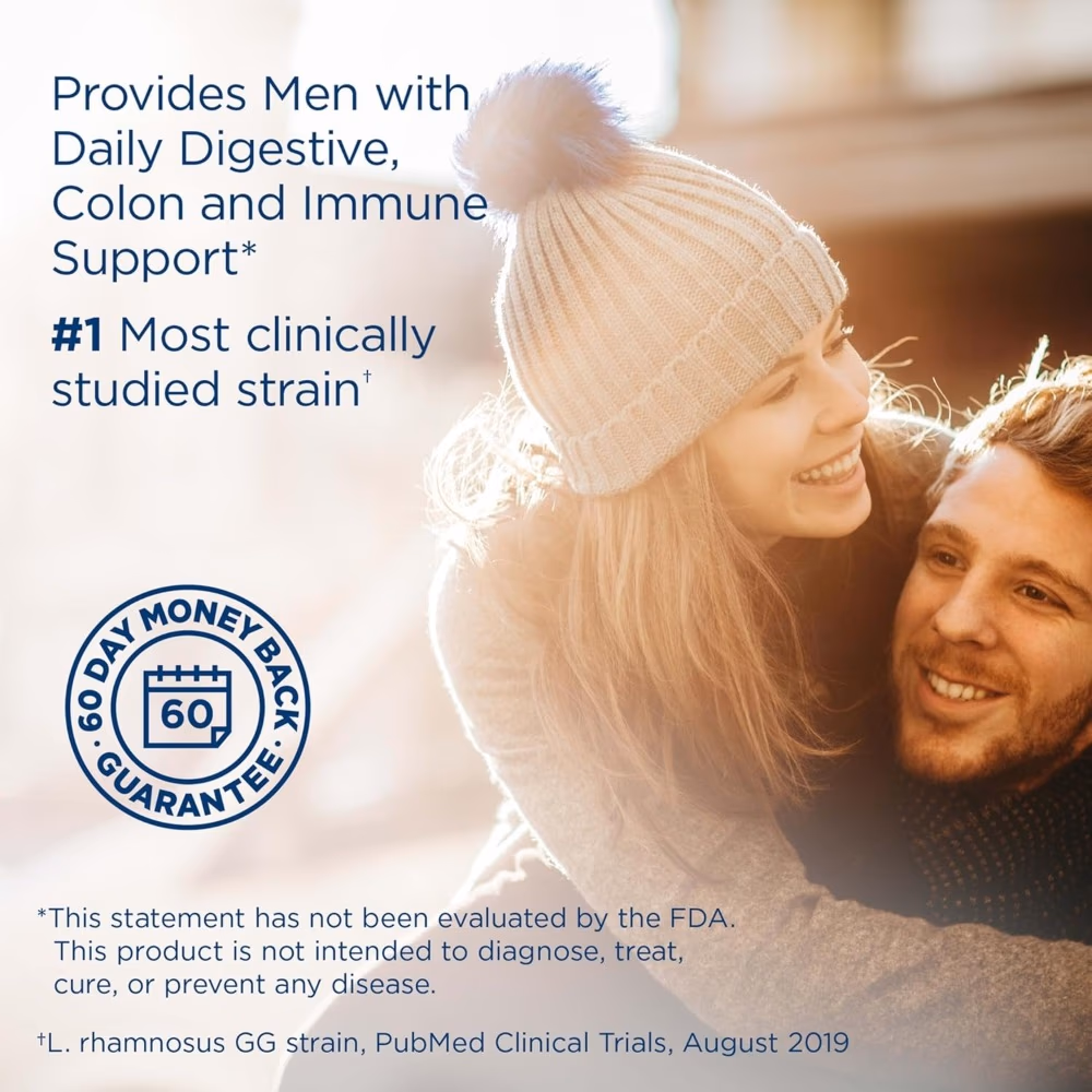 Renew Life Men’s Care Probiotic 90 Billion 30 Caps 3