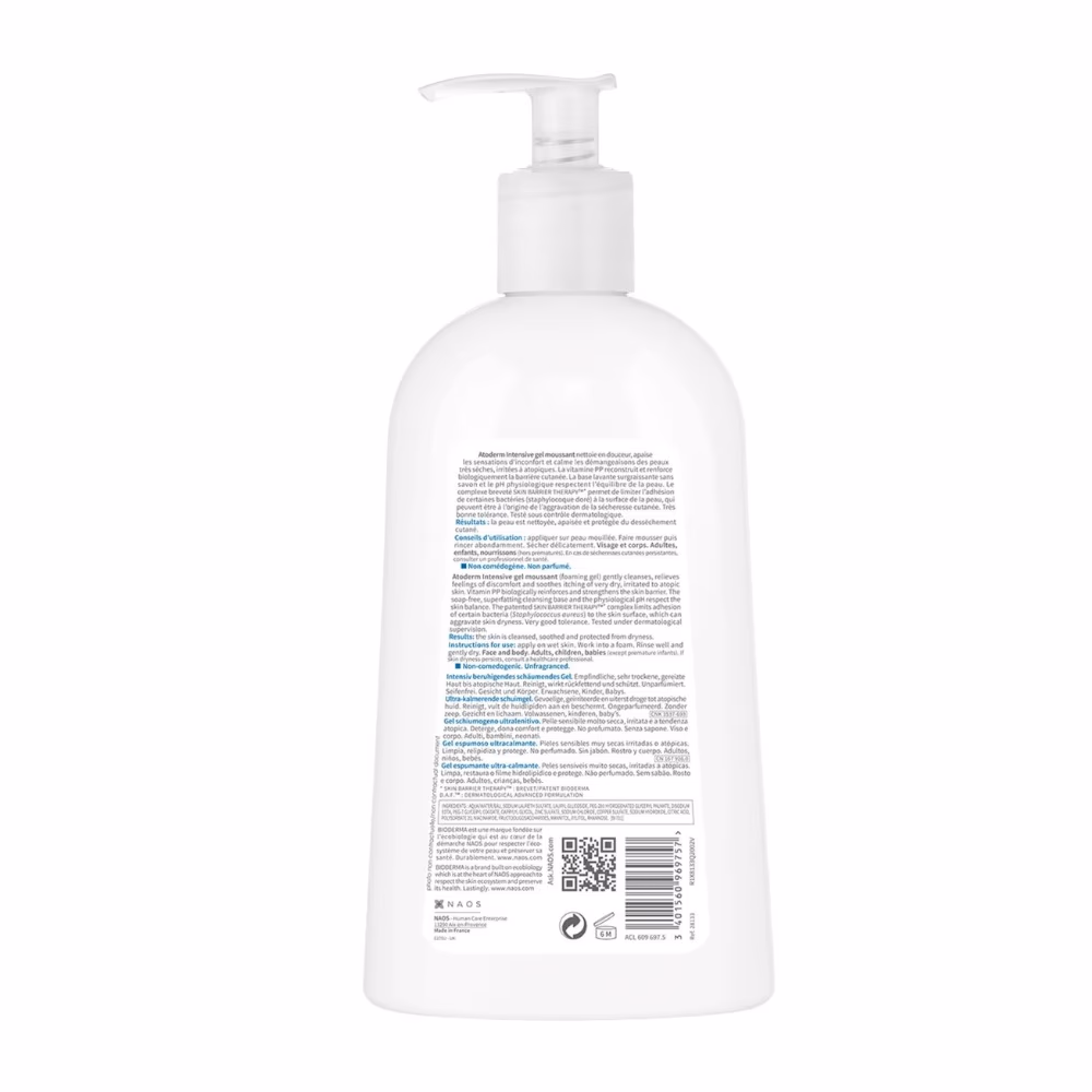 Bioderma Atoderm Foaming Gel 500ml 3