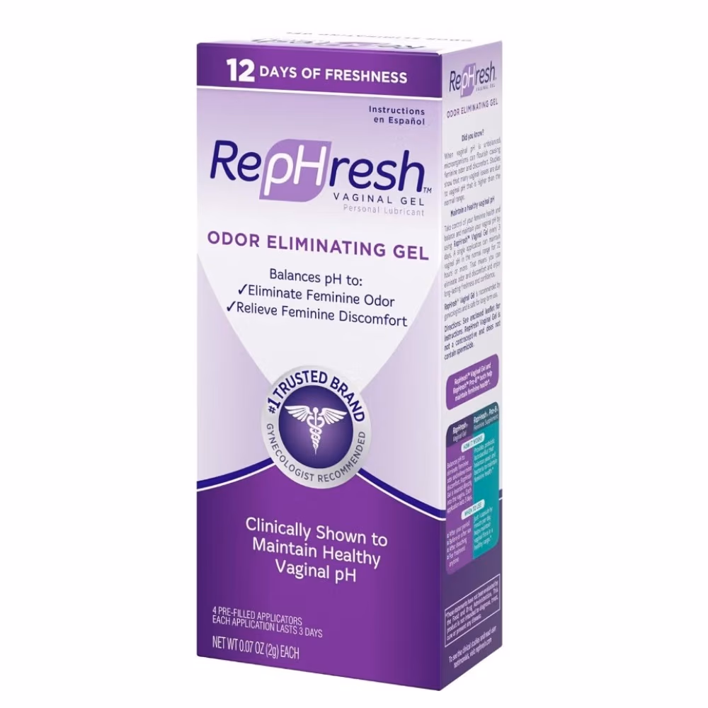 Rephresh Odor Eliminating Vaginal Gel 4S 3