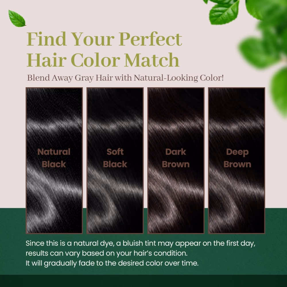 Herb Speedy Hair Color Cream Soft Black 4