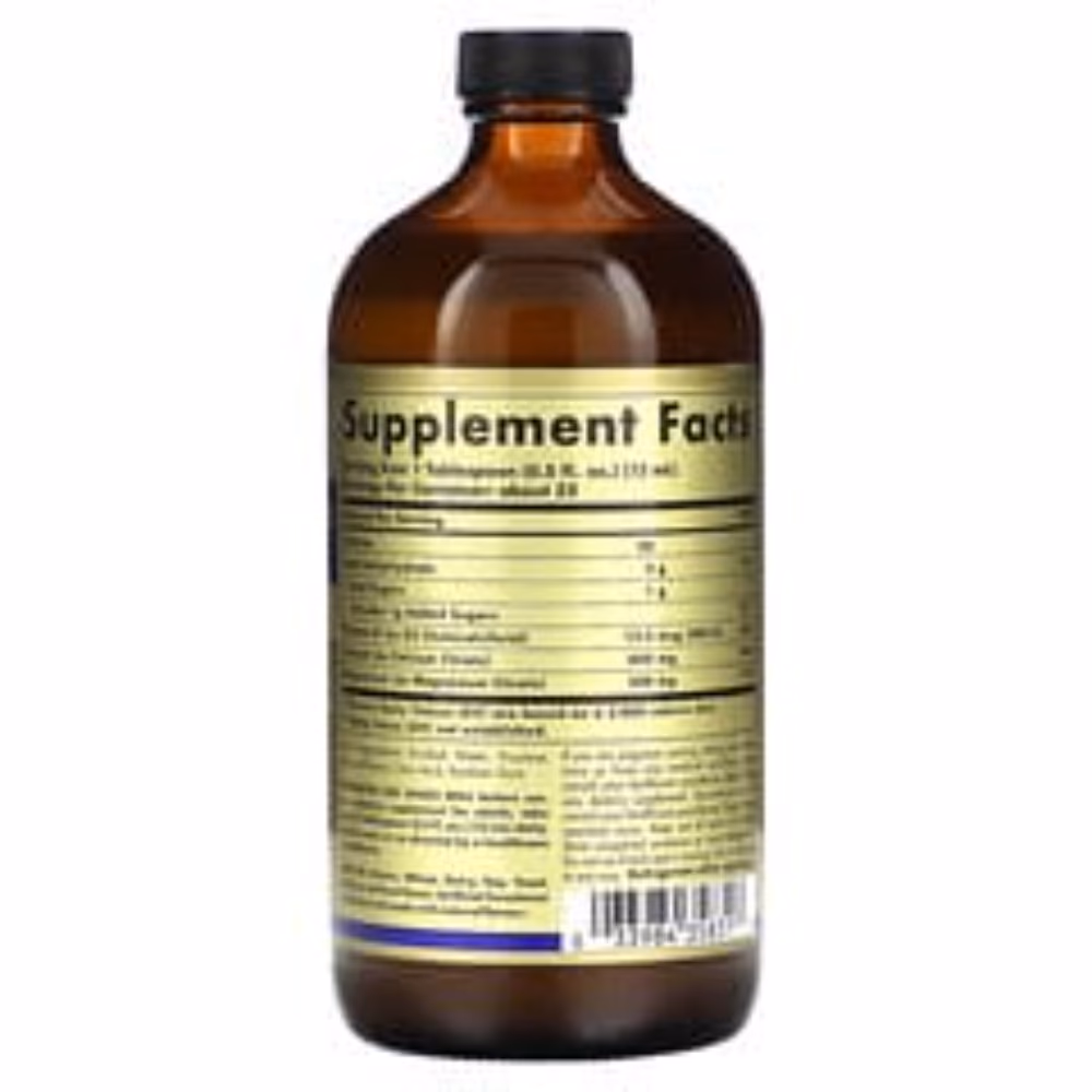 Solgar Liquid Calcium Magnesium Citrate with Vitamin D3 Blueberry 473ml 2