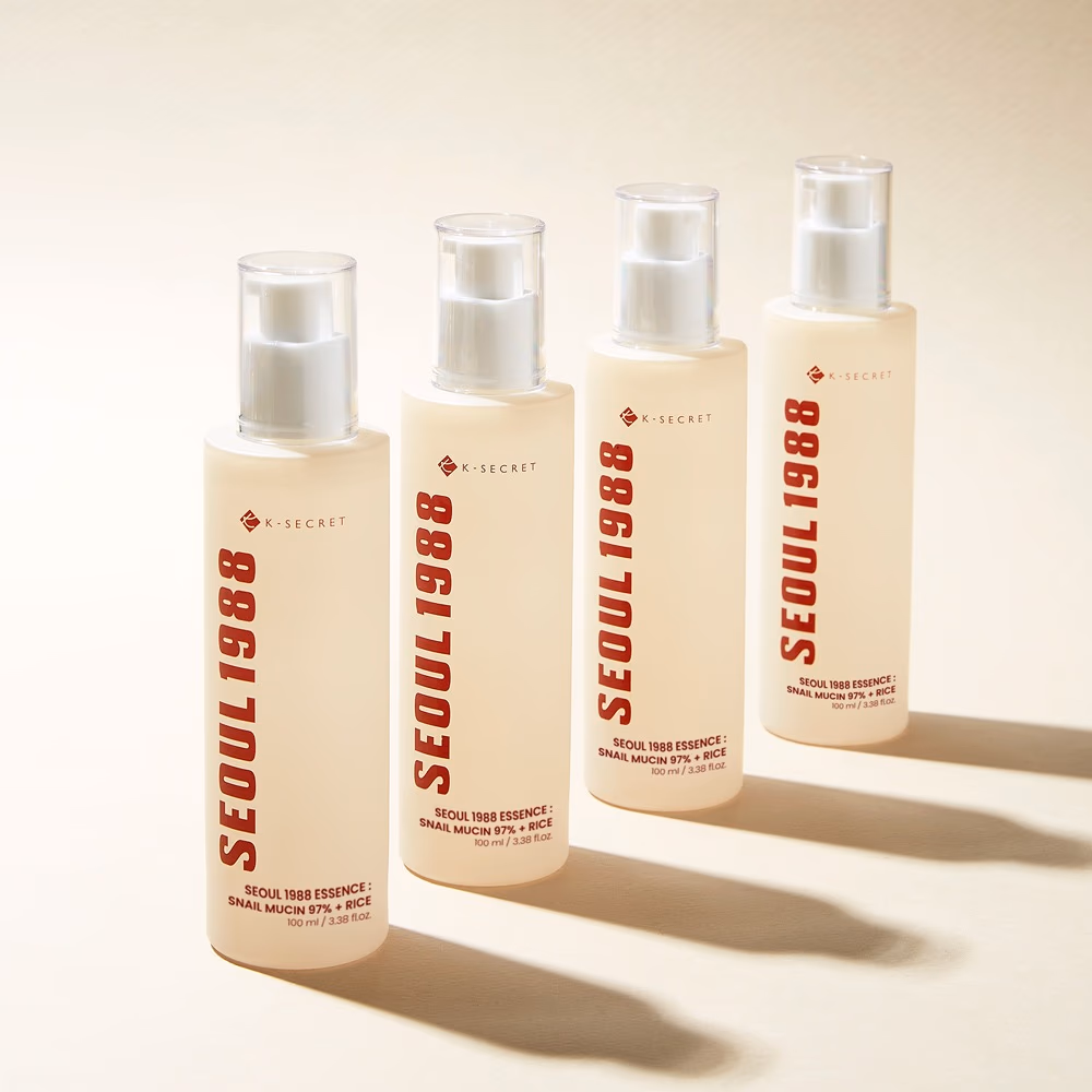 K-Secret Seoul 1988 Snail Mucin Rice Essence 100ml 4