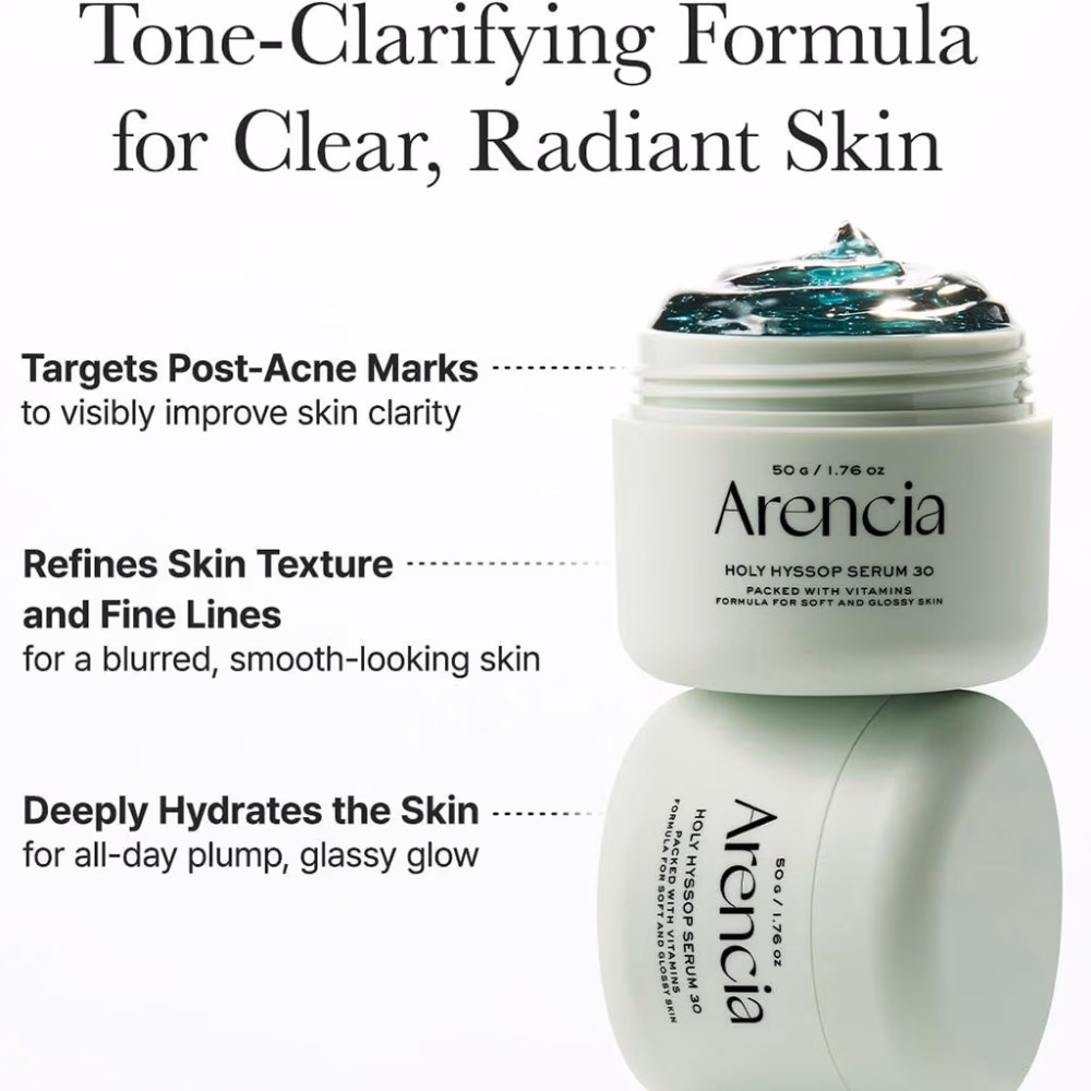 Arencia Holy Hyssop 30 Serum 50g 4