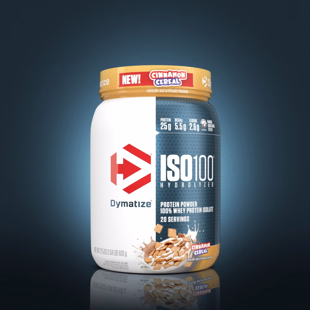 Dymatize ISO100 Protein Powder Cinnamon Cereal 610g 3