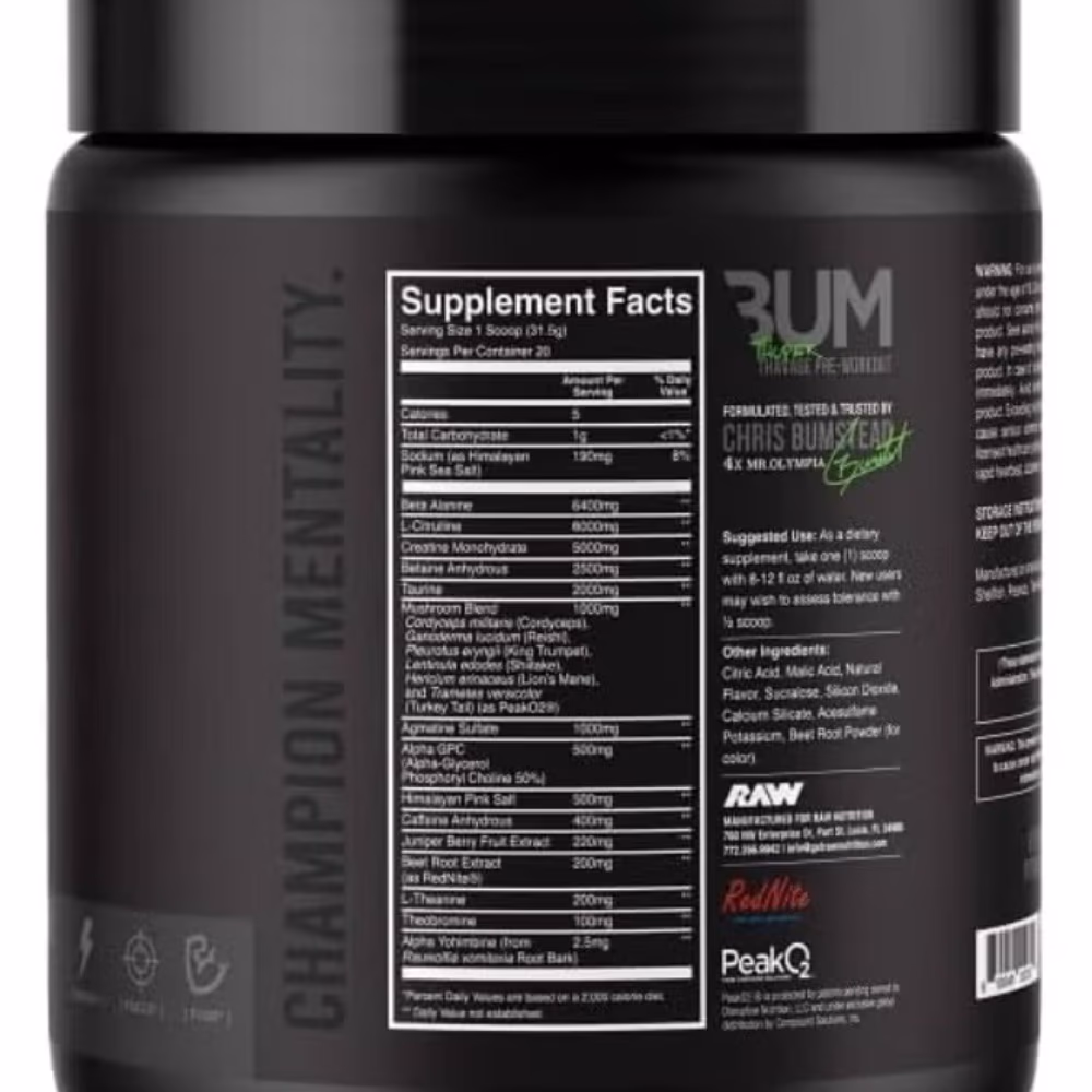 RAW Thuper Pump – Blue Raspberry | 570g 3