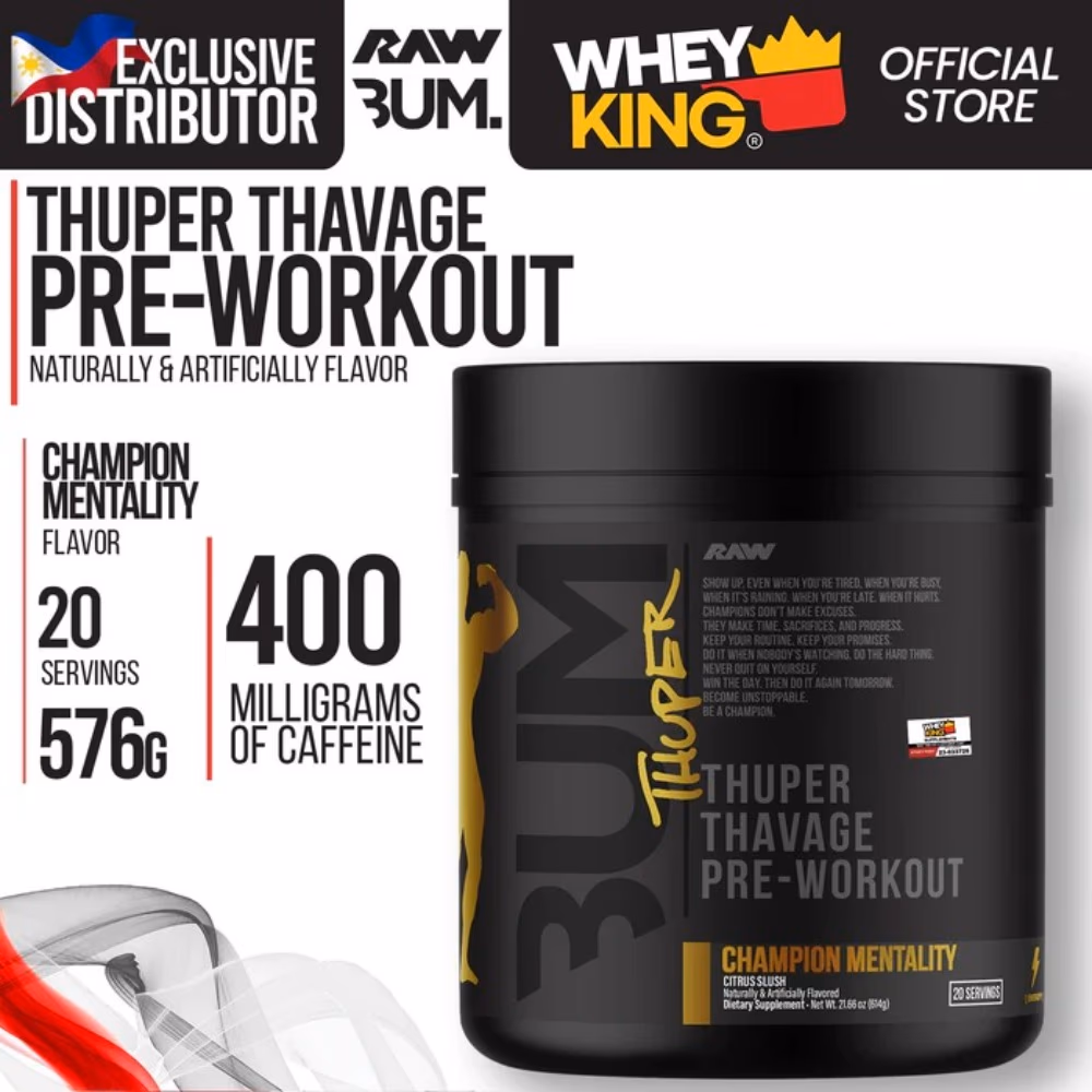 RAW Thuper Pump – Champion Mentality | 570g 2