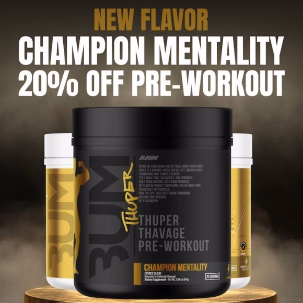 RAW Thuper Pump – Champion Mentality | 570g 3