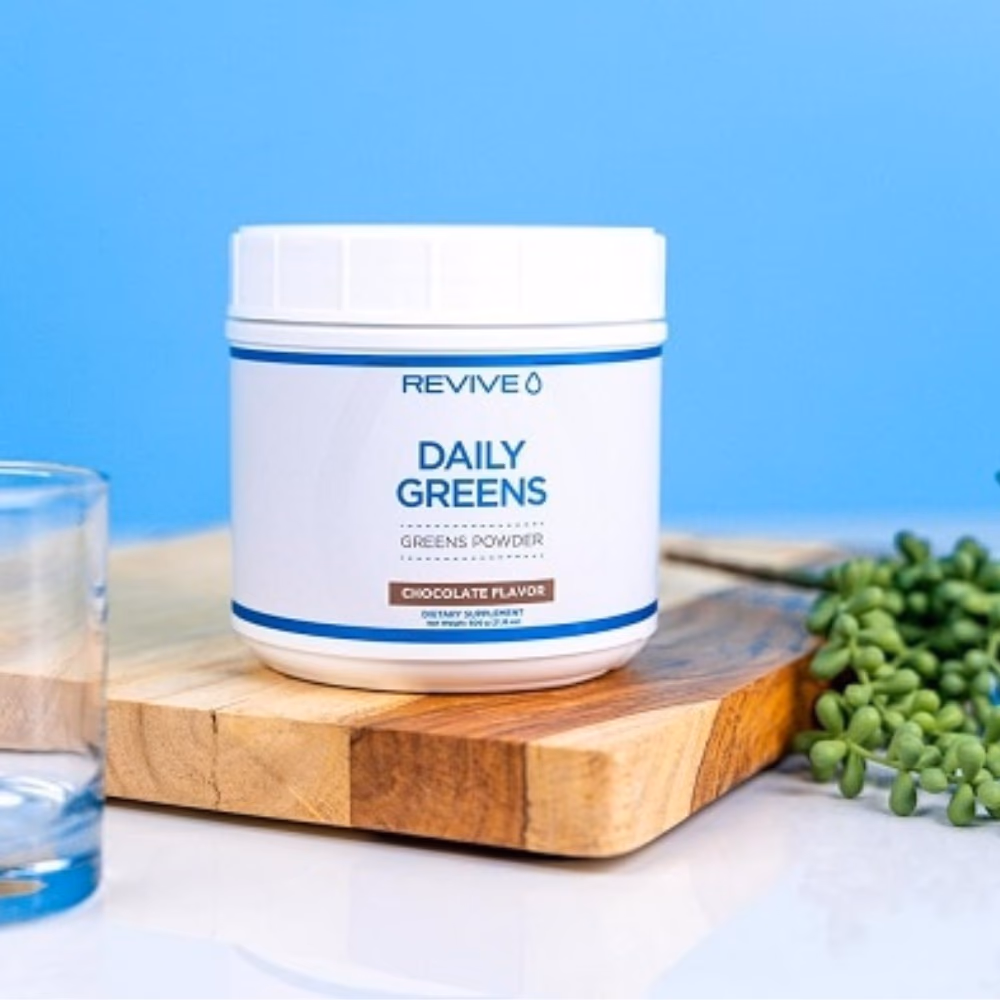 Revive Daily Greens Powder 504GM Chocolate 4