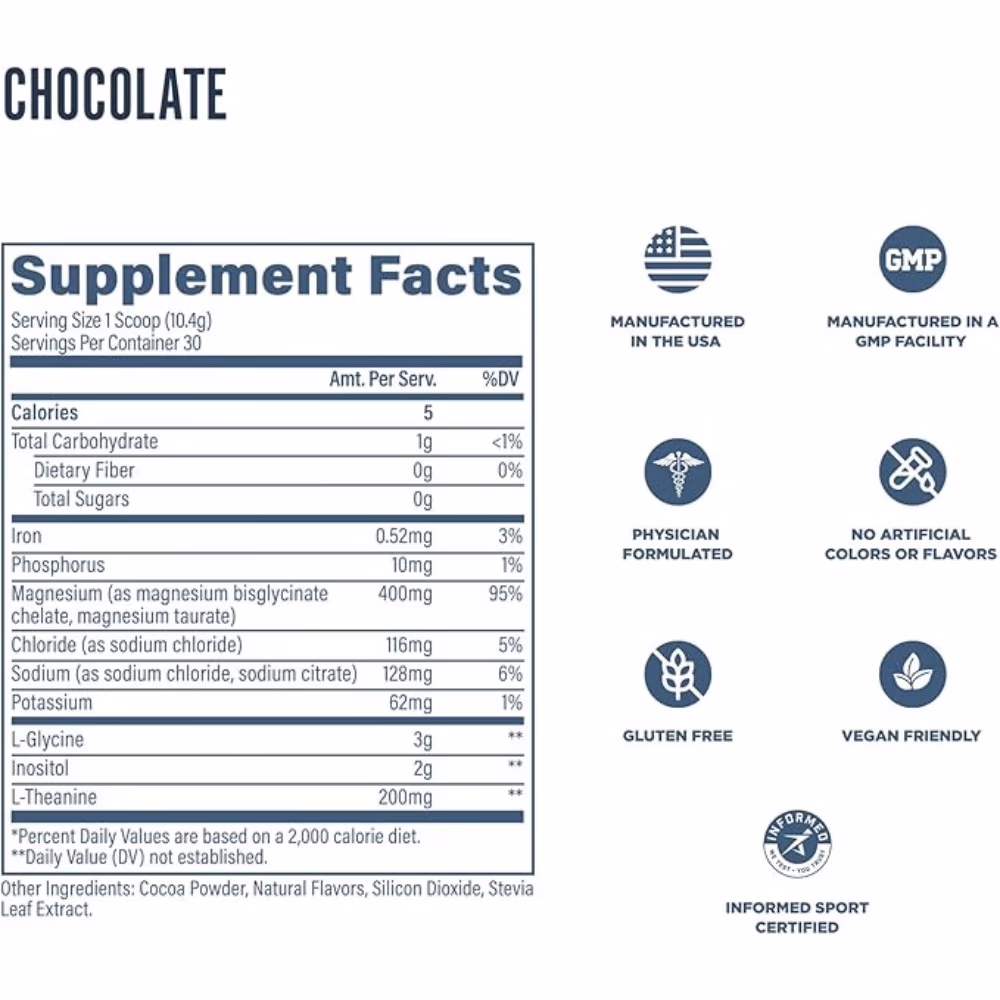 Revive Sleep Powder Dark Chocolate 312GM 3