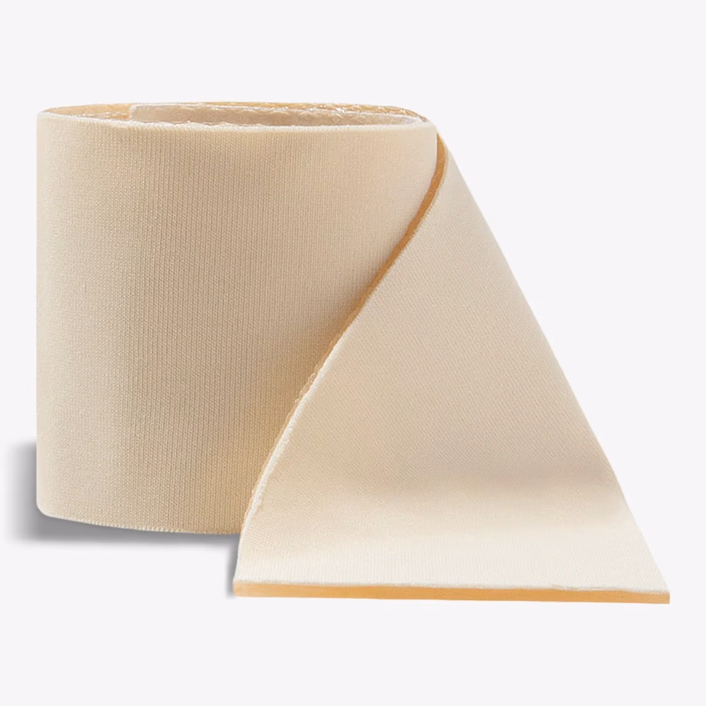 New Gel+ Silicon Gel Strips for Abdomen - Beige 2" x 24" 2