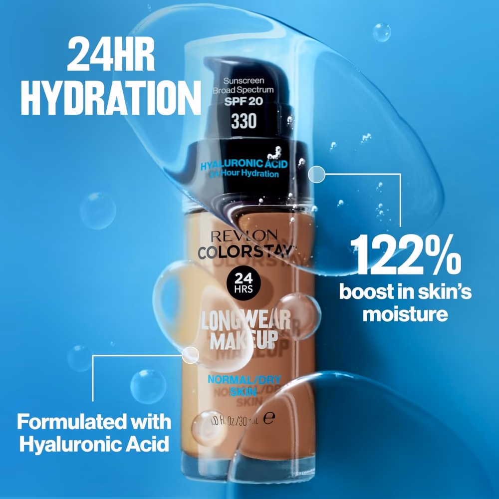 Revlon ColorStay 24HRS Foundation 320 True Beige 3