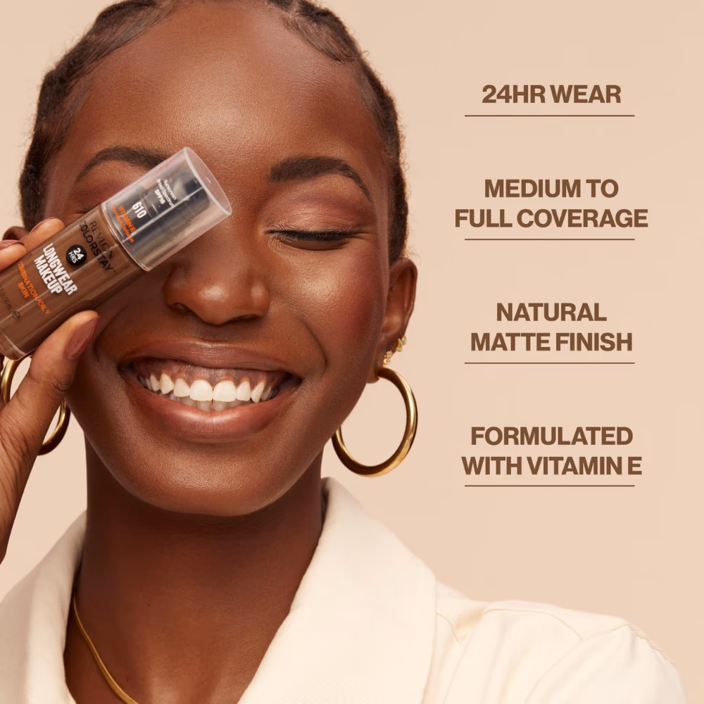 Revlon ColorStay 24HRS Foundation 400 Caramel 2