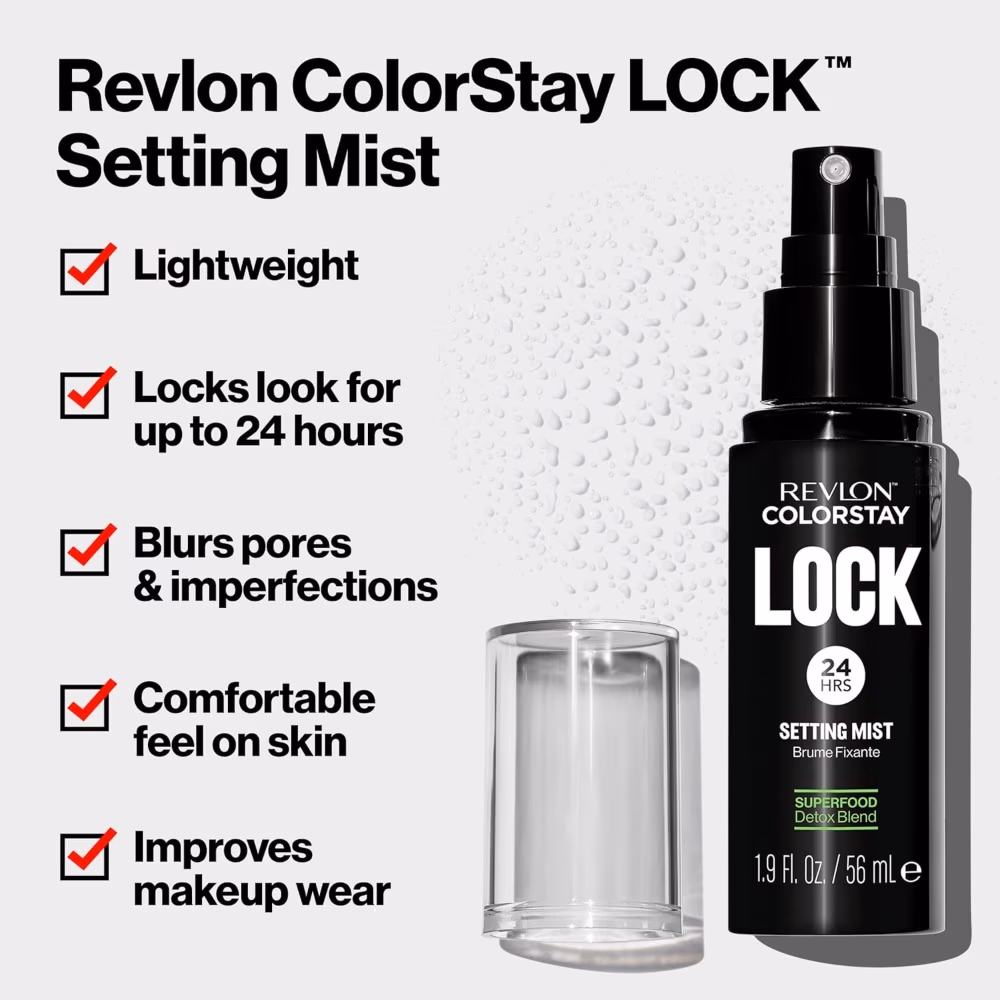 Revlon ColorStay 24HRS Lock Setting Mist 56ML 5