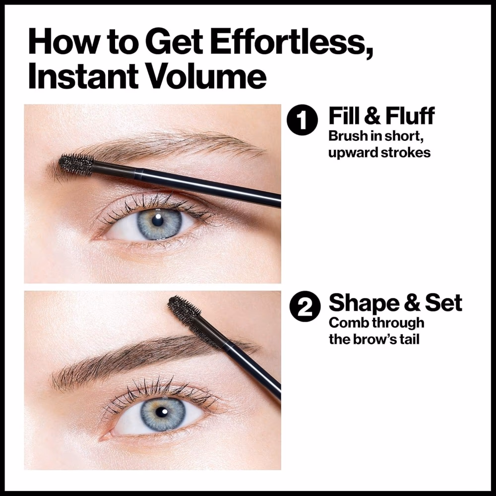 Revlon ColorStay Brow Fiber Filler 303 Medium Brown 4
